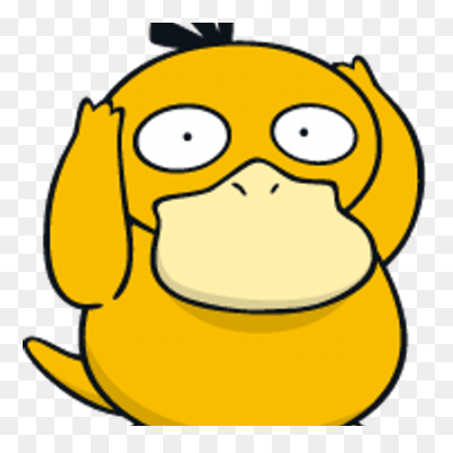 Pokemones Psyduck Clipart - Full Si