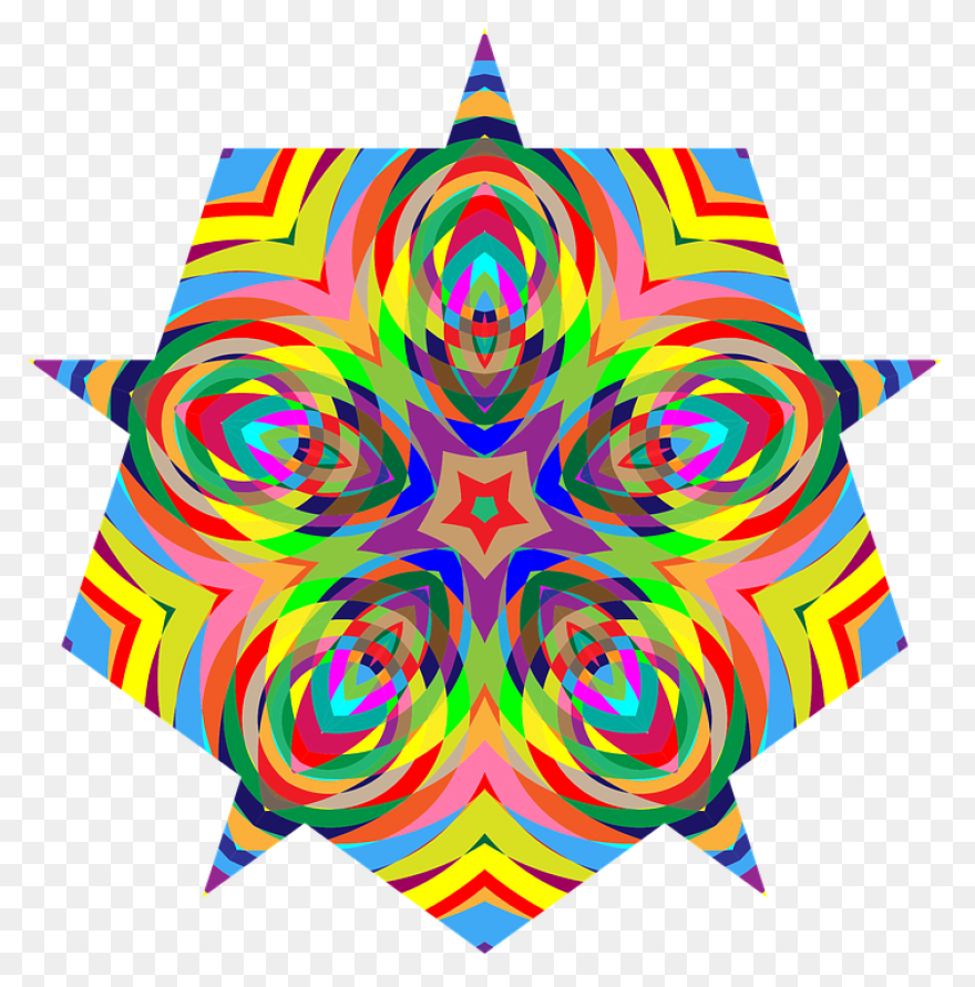 Trippy Clipart Psychedelic - Png Do