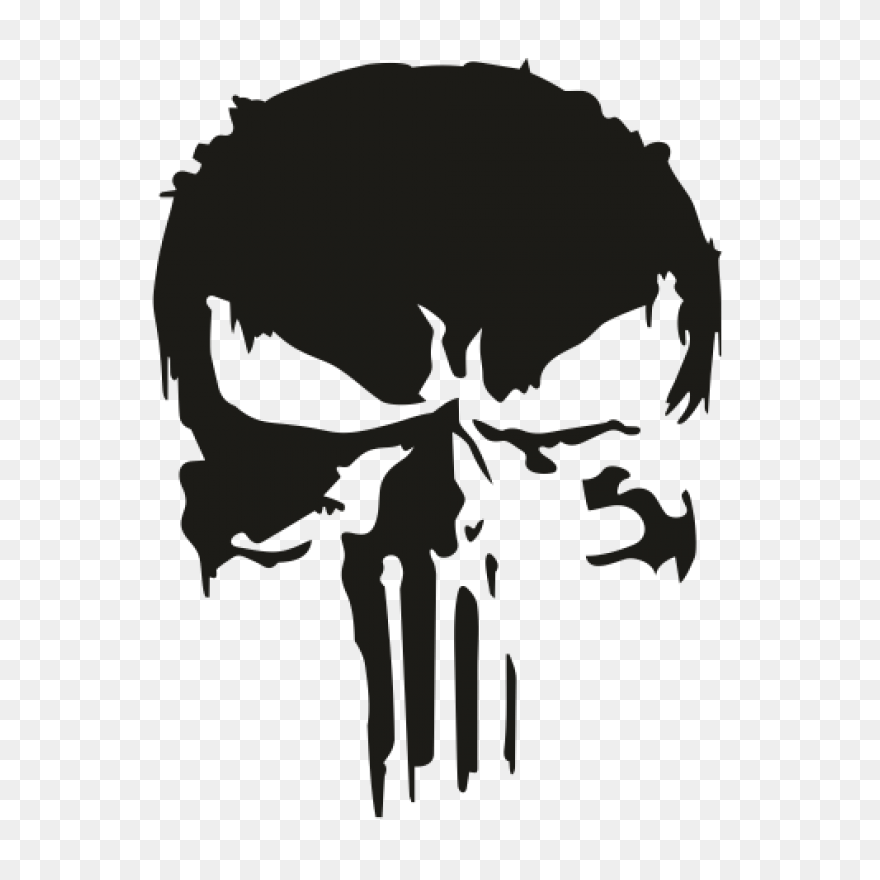 Vinilo Decorativo Logo The Punisher