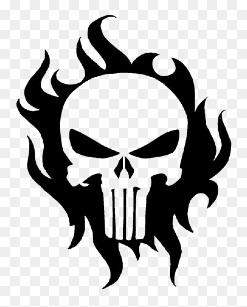 Vinilo Decorativo Logo The Punisher