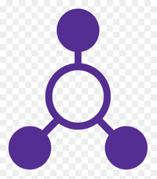 Purple Circle | Glossy Purple Circl