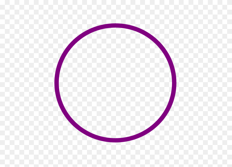 Purple Circle | Glossy Purple Circl
