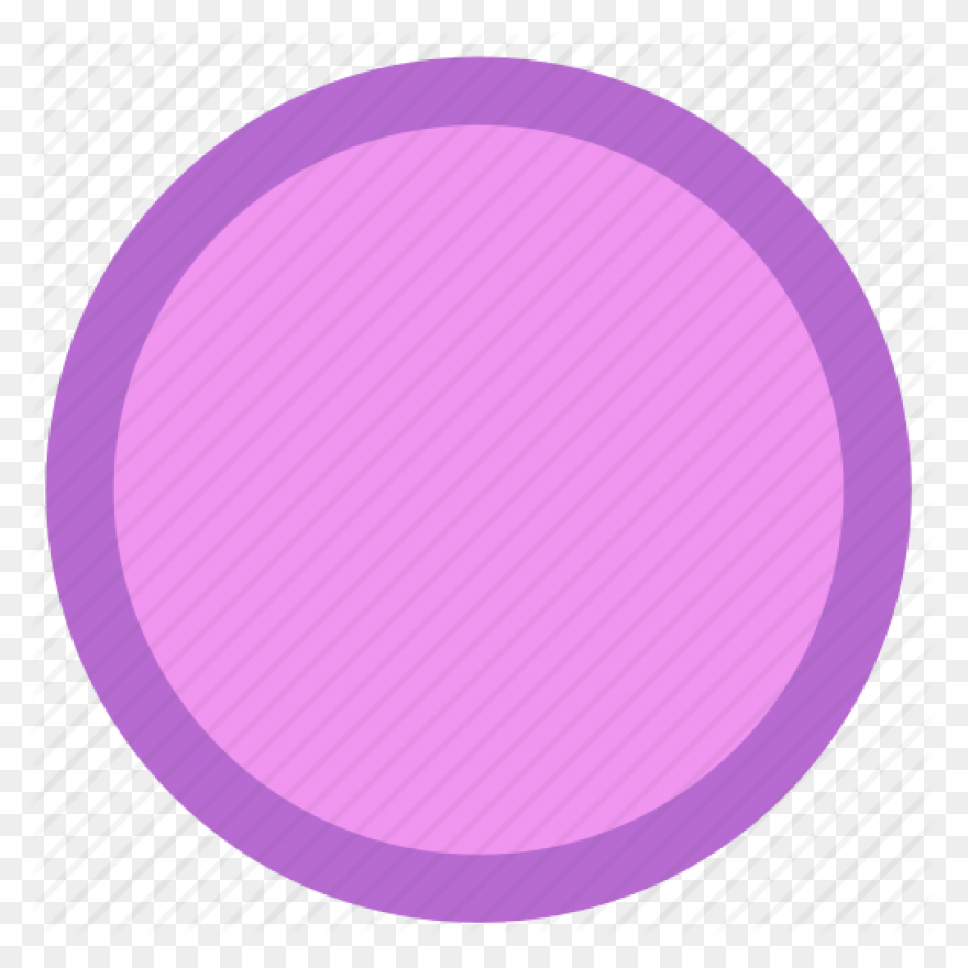 Purple Circle | Glossy Purple Circl