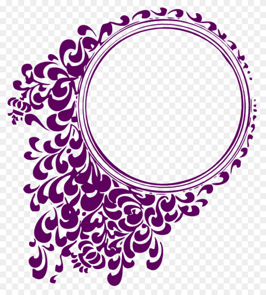 Purple Circle | Glossy Purple Circl