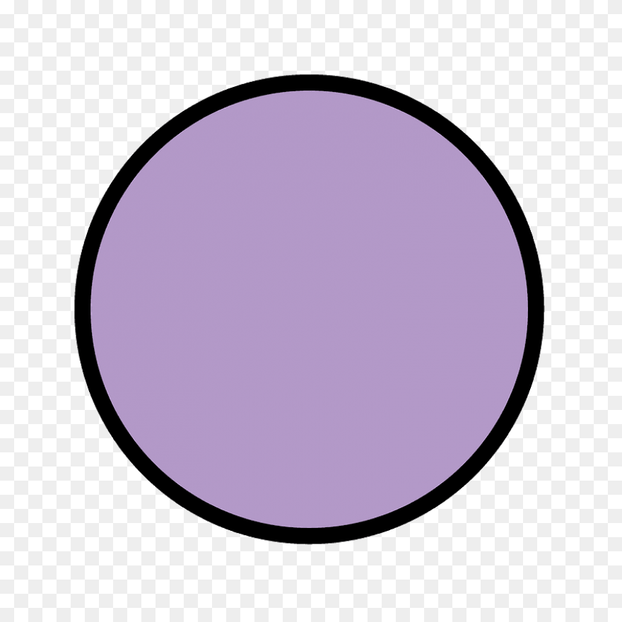 Purple Circle | Glossy Purple Circl