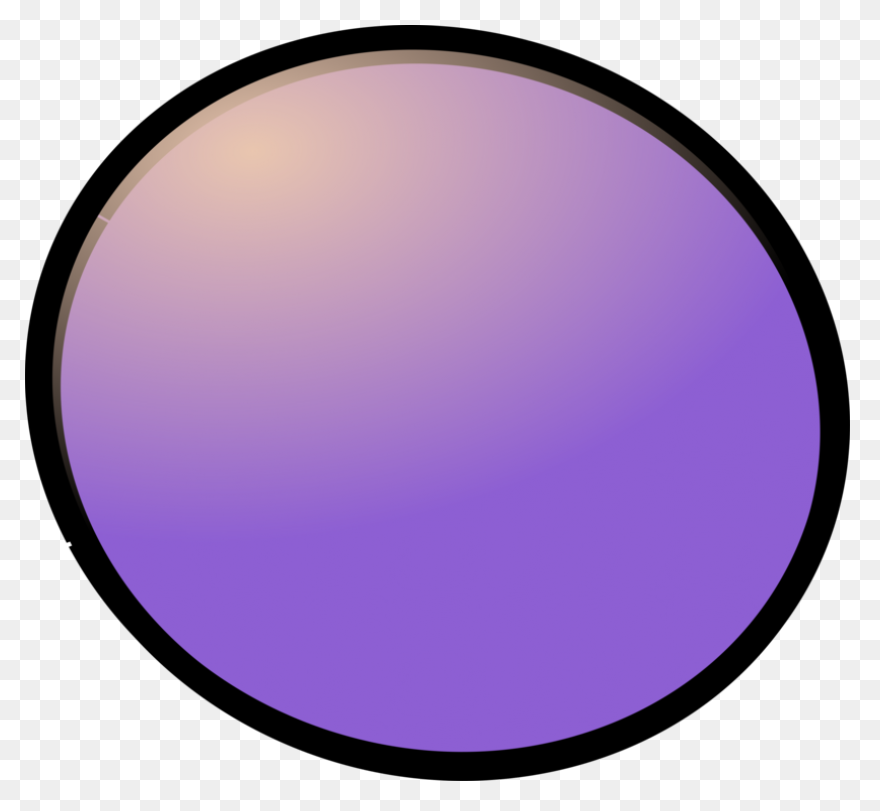 Purple Circle | Glossy Purple Circl