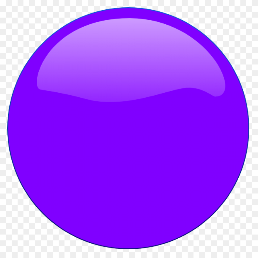 Purple Circle | Glossy Purple Circl