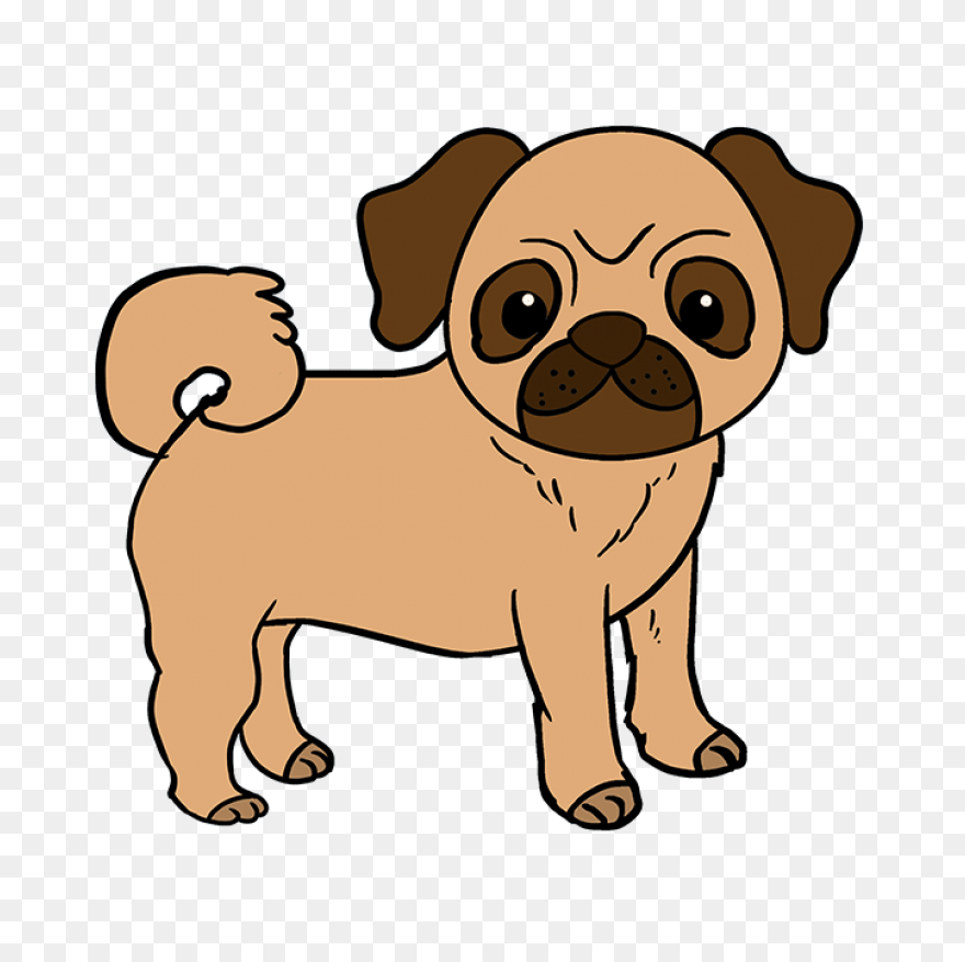 Crazy Pug Sticker