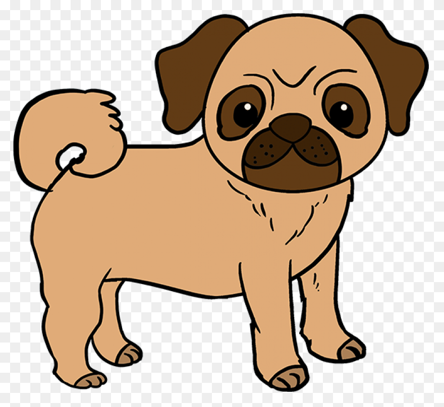 Crazy Pug Sticker