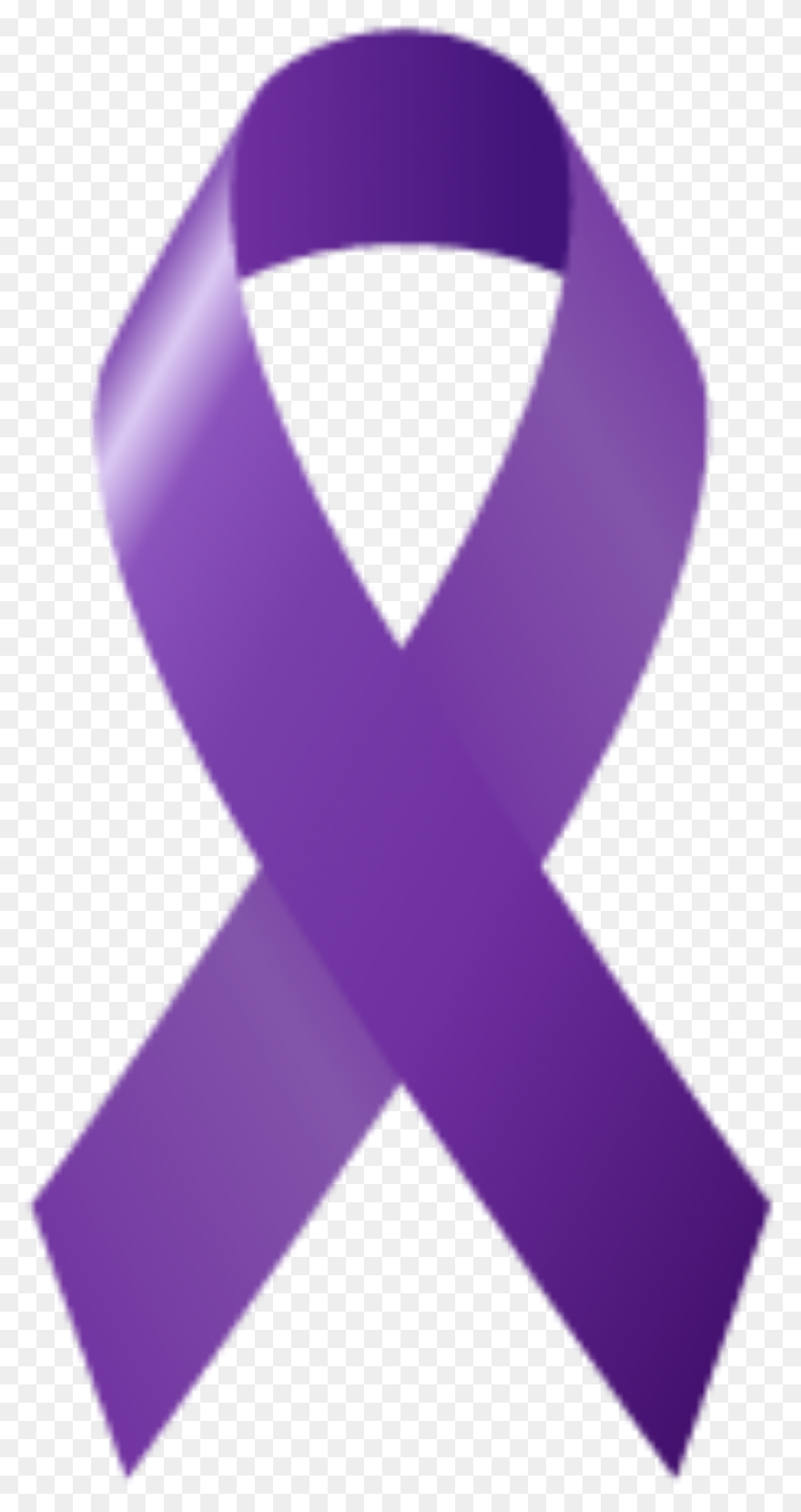 Autism Awareness Ribbon Purple And 