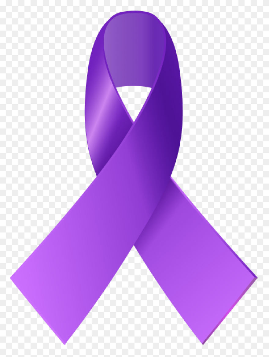 Autism Awareness Ribbon Purple And 