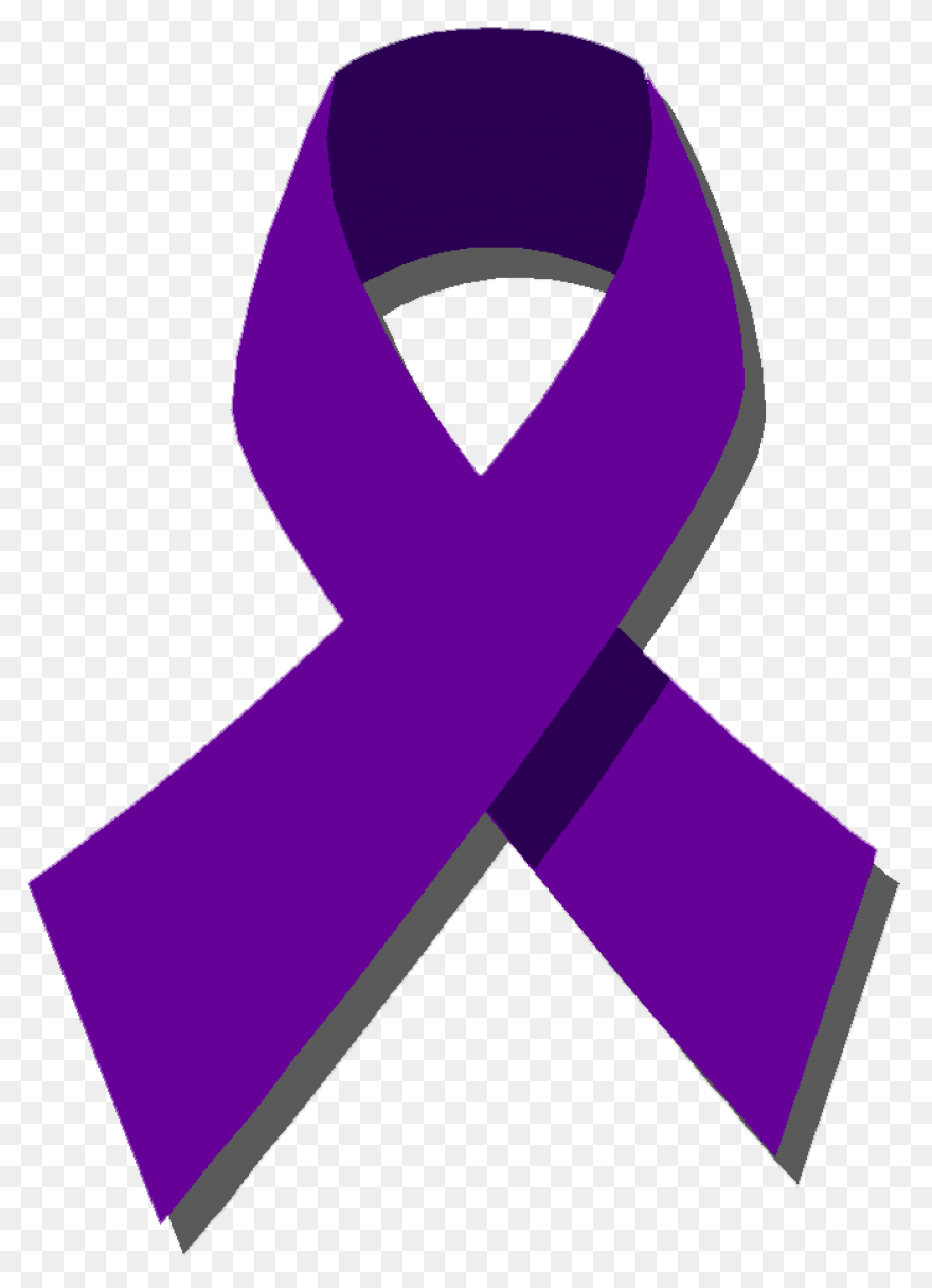 Autism Awareness Ribbon Purple And 