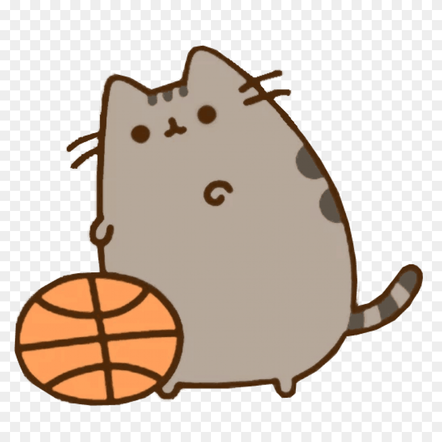 Pusheen Eating Pizza Pie Sticker | 