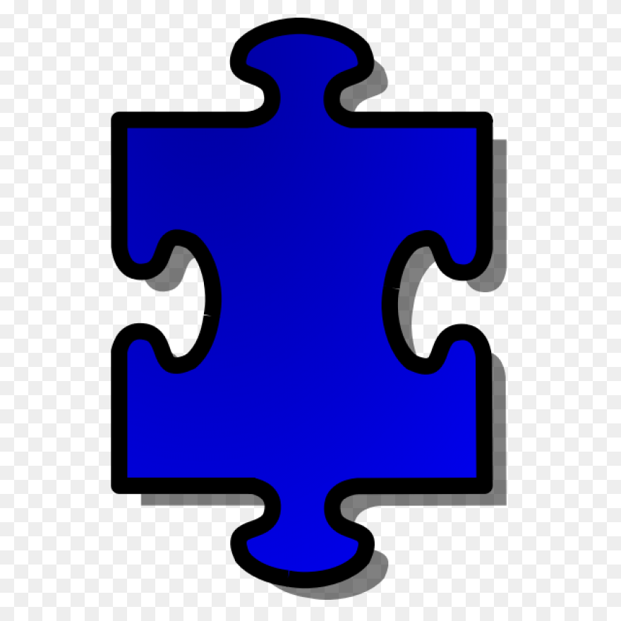 Vector Clipart Of Puzzle Piece - Puzzle Piece