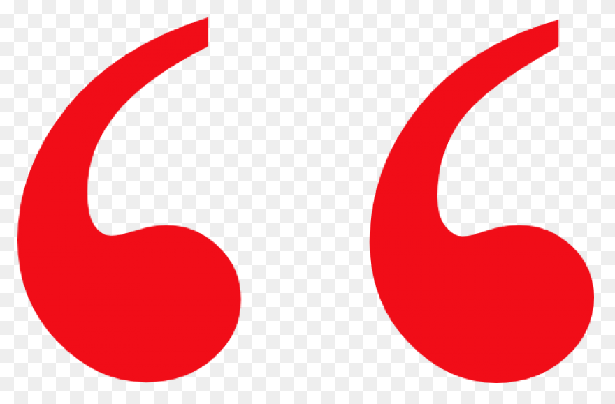 Red Quotation Marks Clipart At - Quotation Marks