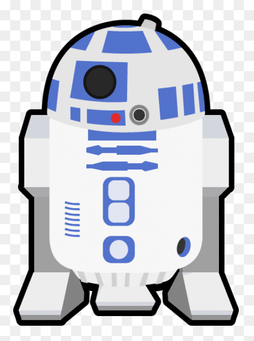 R2D2 Clipart Png Download Full - R2d2