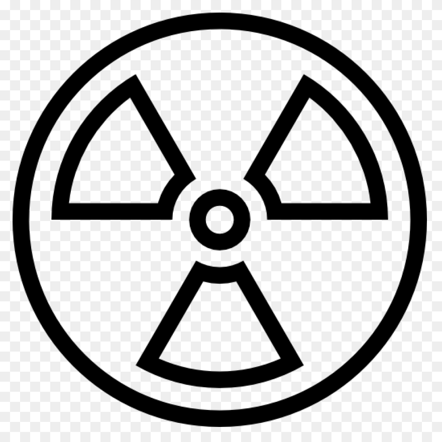 Radioactive Clipart Atomic Symbol -