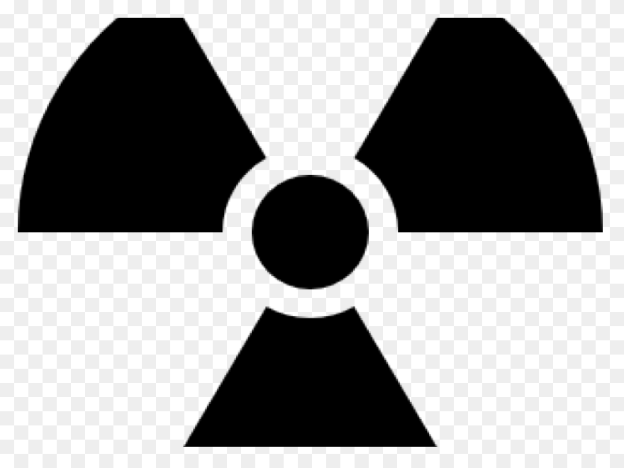 Radioactive Clipart Atomic Symbol Radiation - Radioactive Symbol