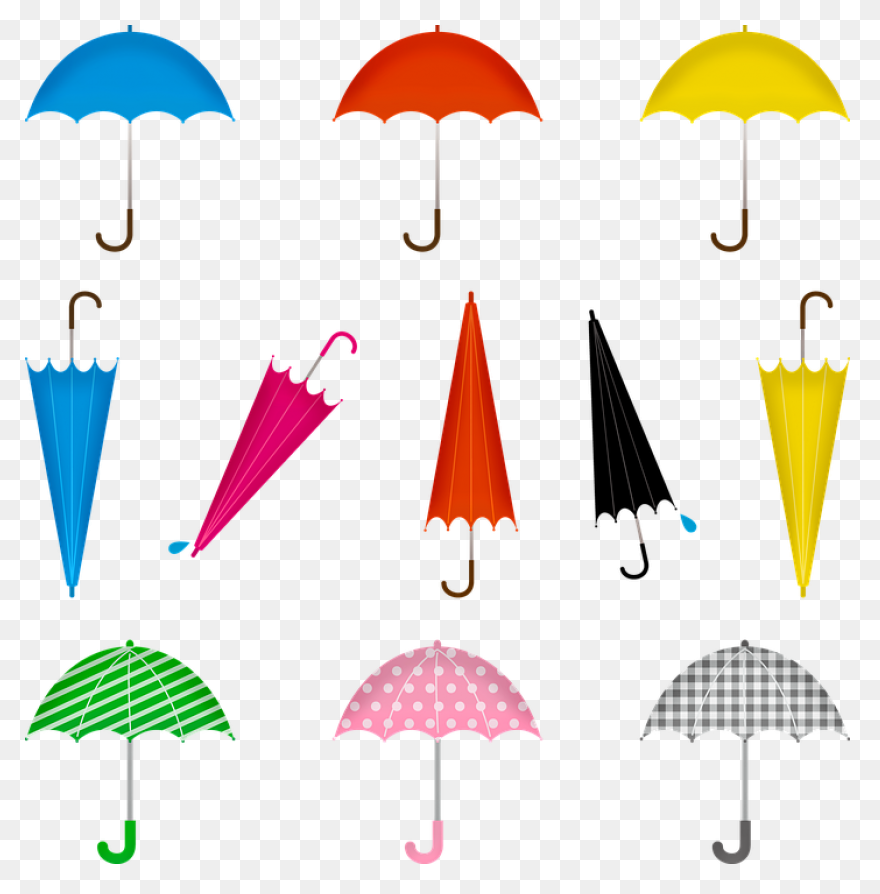 Rain Umbrella Clip Art - Rain Umbre