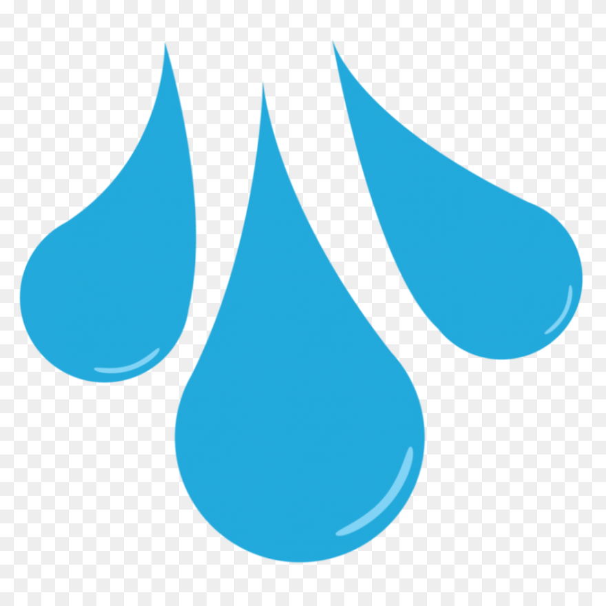 Raindrop Shape Sticker