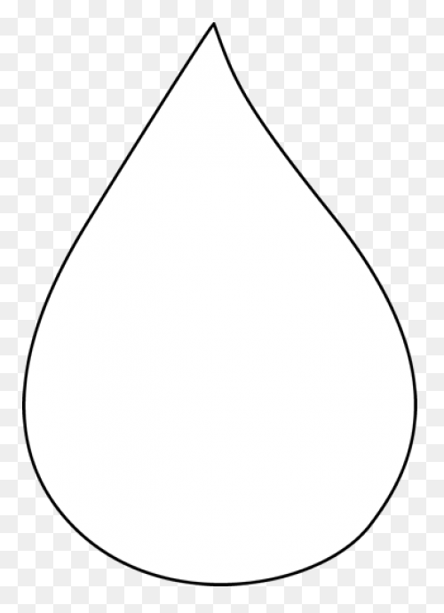 Raindrop Shape Sticker