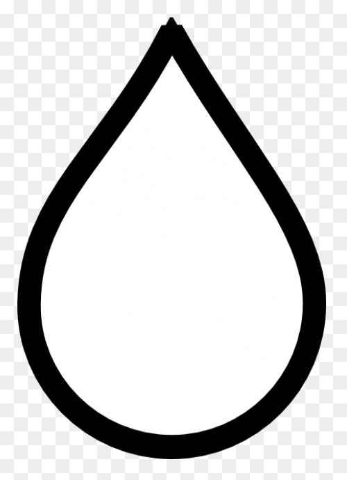 Raindrop Shape Sticker