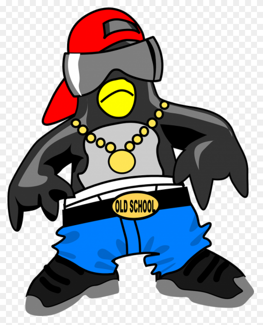Penguinrappersagginggoldjewelry Free Image From Needpix - Rapper