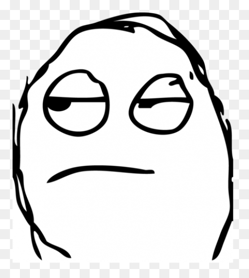 Rage Comic Internet Meme Face Decal