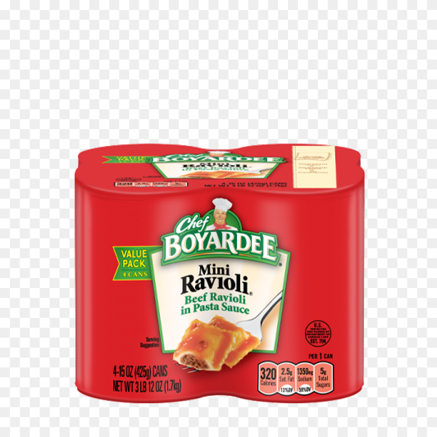 Mini Canned Beef Ravioli (4 - Ravioli