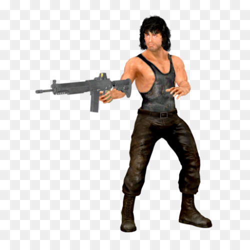 Rambo Iii - John Rambo 1/4 Scale St