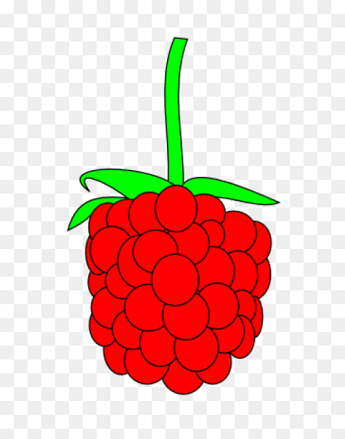 Fruit Drawing Clipart Raspberry, Fr