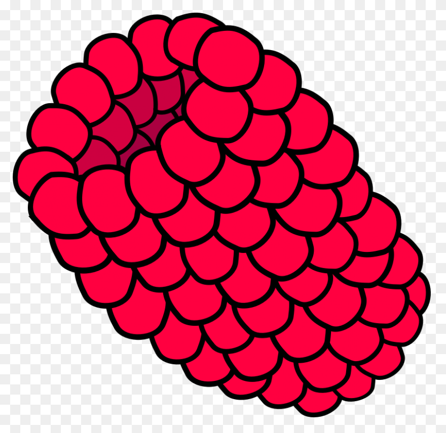Fruit Drawing Clipart Raspberry, Fr