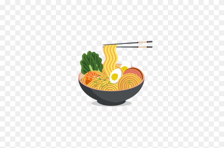 Ramen Clipart Chopstick Noodle - Re