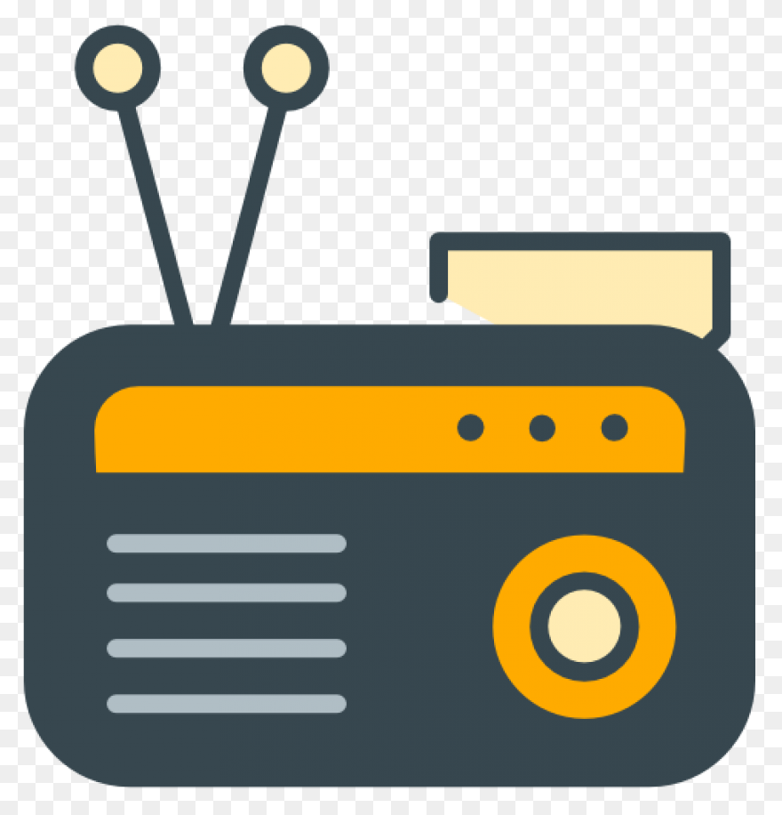 Broadcast, Broadcasting, Radio Icon