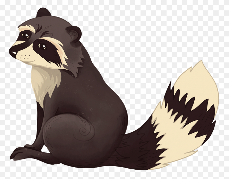 Free Raccoon Clipart 5 - ClipartFla