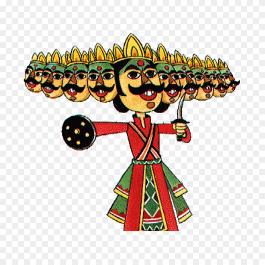 Dussehra Ravan Png Clipart Backgrou