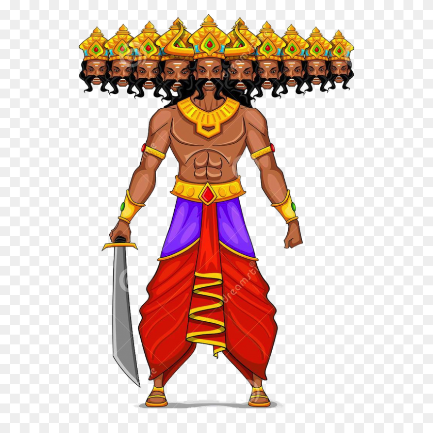 Dussehra Ravan Png Clipart Backgrou