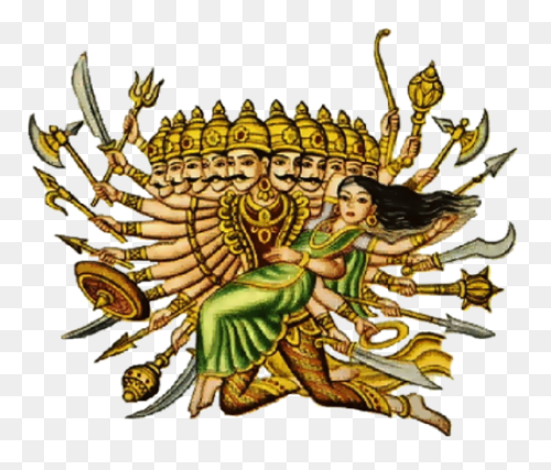 Dussehra Ravan Png Clipart Backgrou