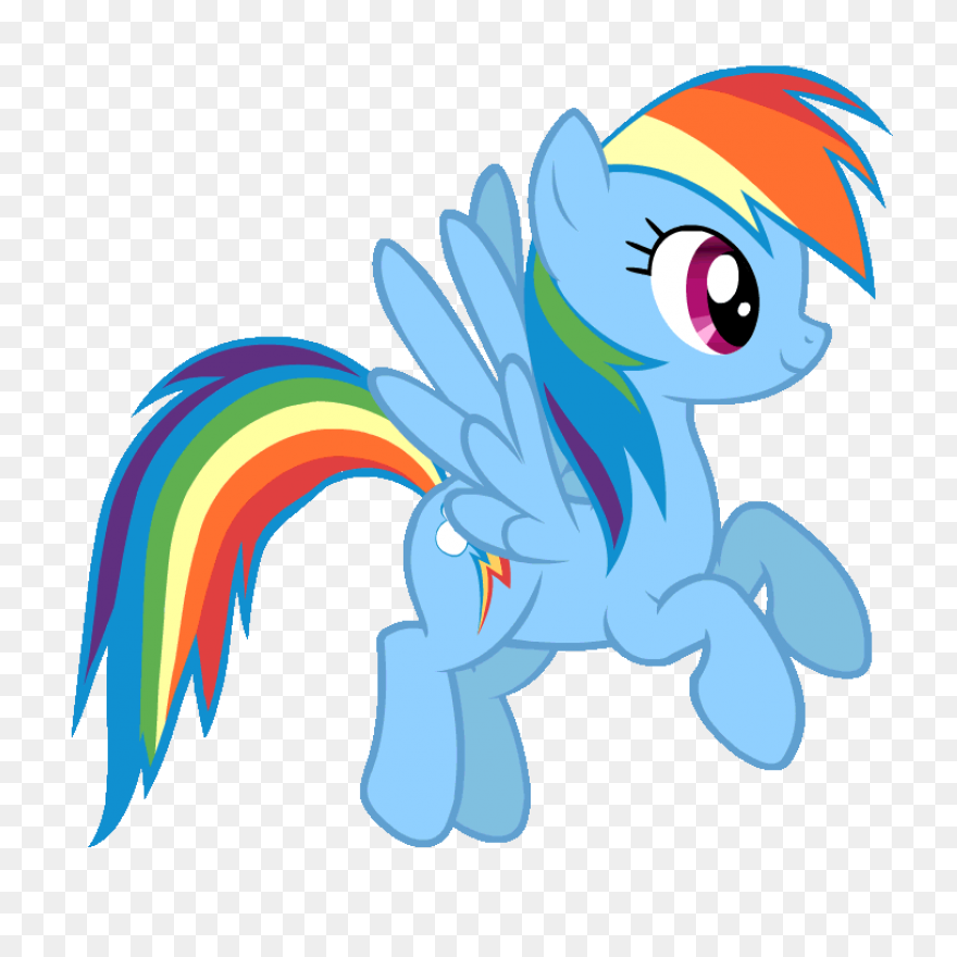 How To Draw Rainbow Dash My Little 