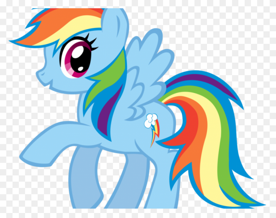 How To Draw Rainbow Dash My Little 