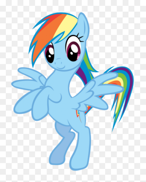 How To Draw Rainbow Dash My Little 
