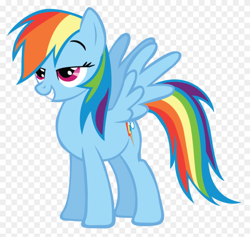 How To Draw Rainbow Dash My Little 