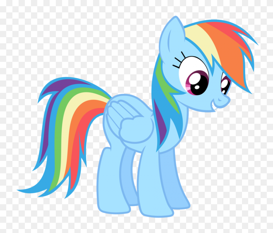 How To Draw Rainbow Dash My Little 