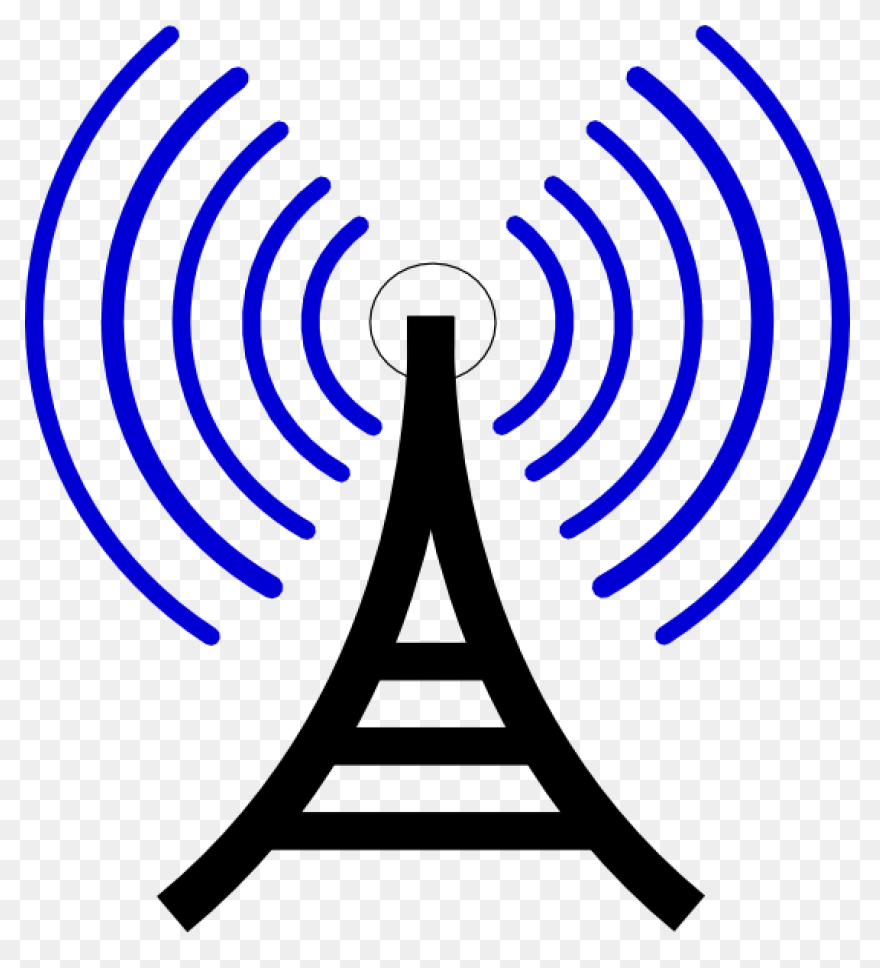 Radio Waves Clip Art At ClipartFlar