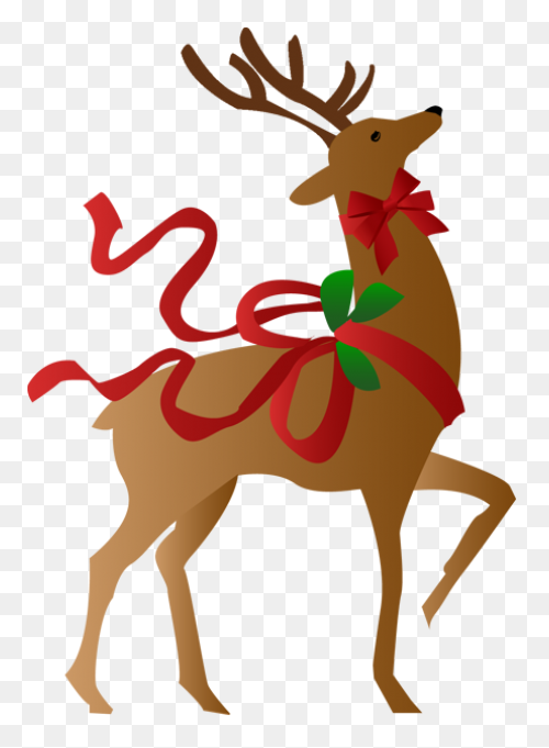 Free Reindeer Clipart - ClipartFlar
