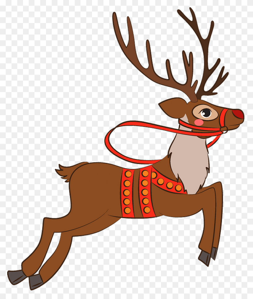 Free Reindeer Clipart - ClipartFlar