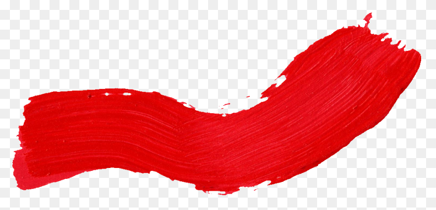 Paint Brush With Red Paint Vector I