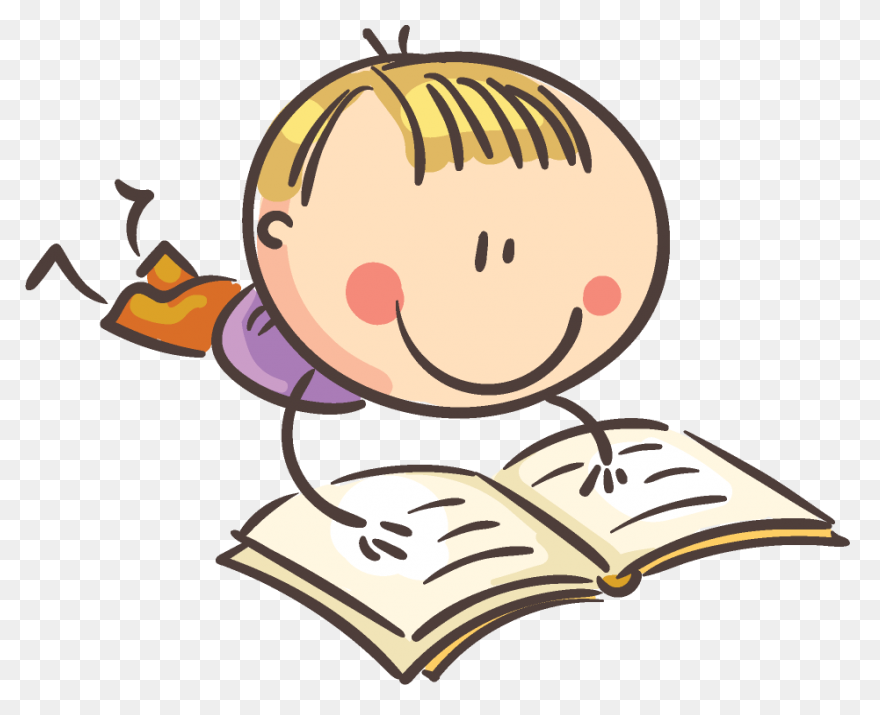 Person Reading Clipart - Clipart Su