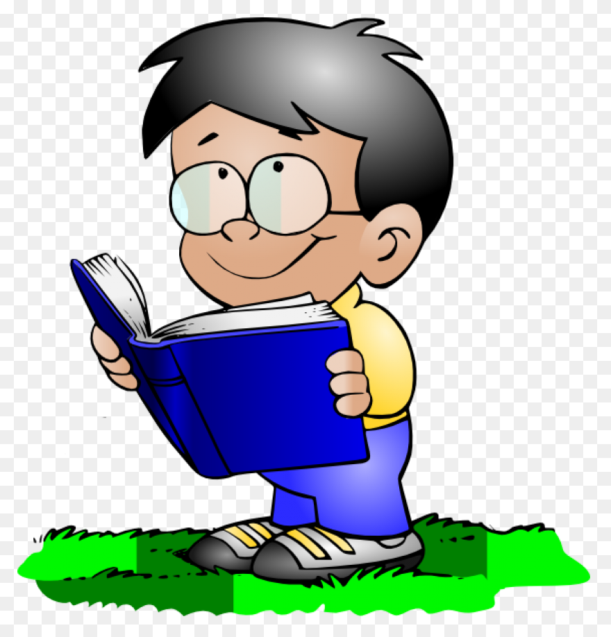 Person Reading Clipart - Clipart Su