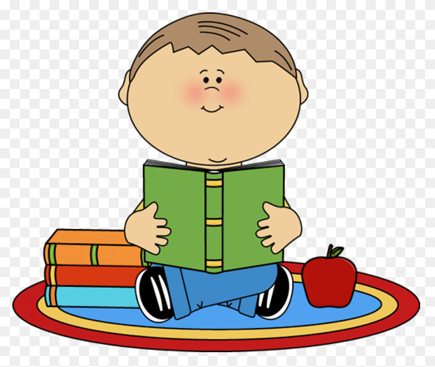 Person Reading Clipart - Clipart Su
